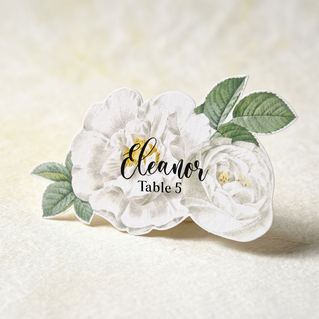 Personalized Wedding Place Cards | Semi-Custom Print | Signature Design 60