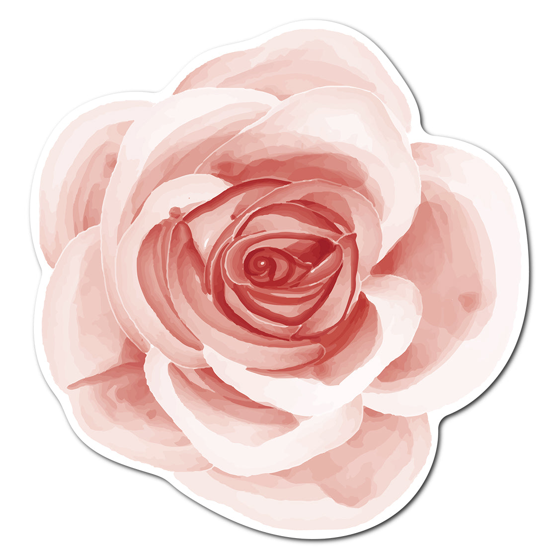 Free Watercolor Floral Place Card Accent PNG | Print-and-Cut Wedding Template - Design 10