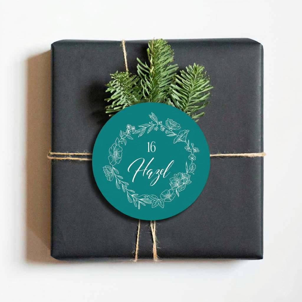 Personalized Wedding Place Cards | Semi-Custom White Ink Print | Signature Design 110