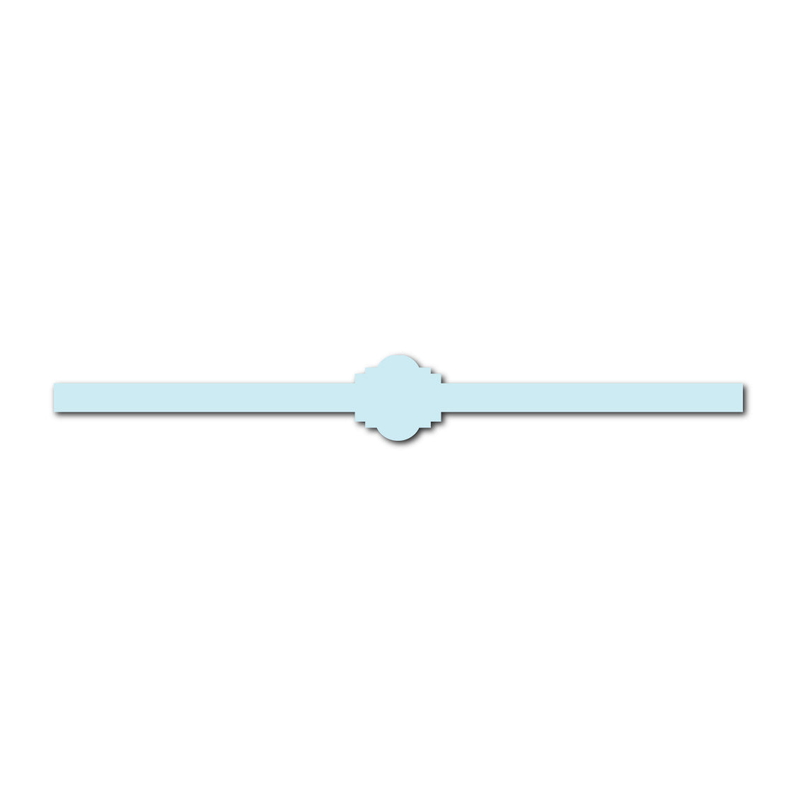 Portrait Wedding Invitation Belly Band SVG Template | Skinny - Shape 11