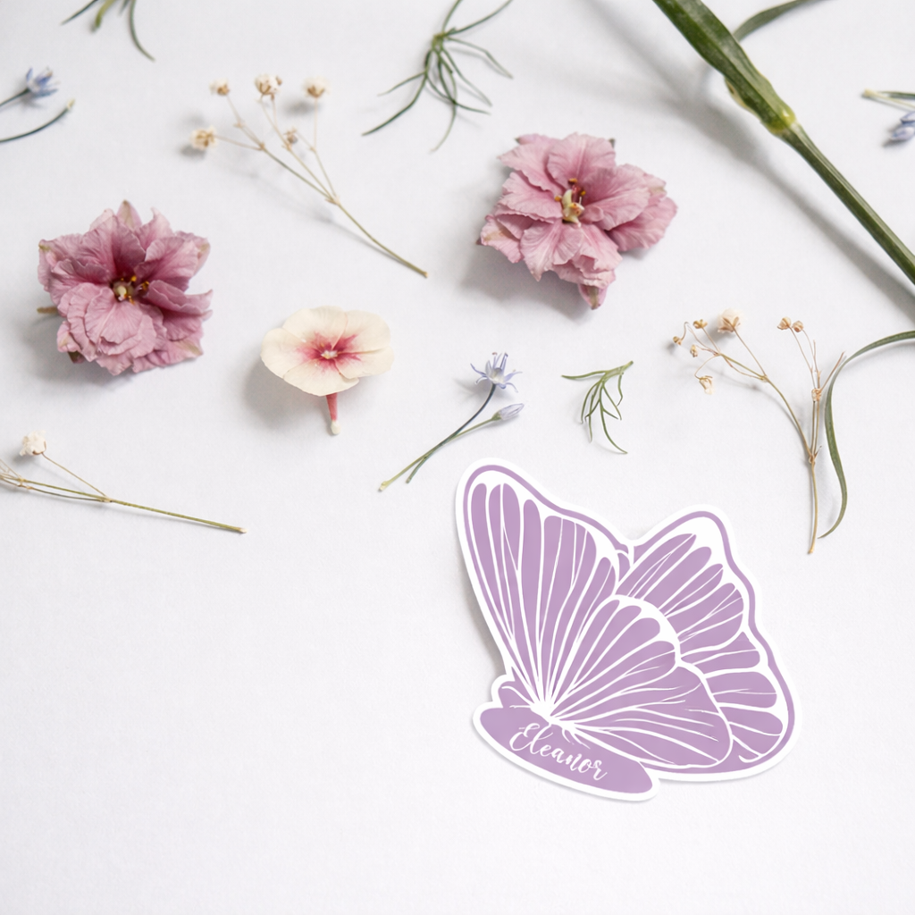 Personalized Wedding Place Cards | Semi-Custom White Ink Print | Signature Design 112