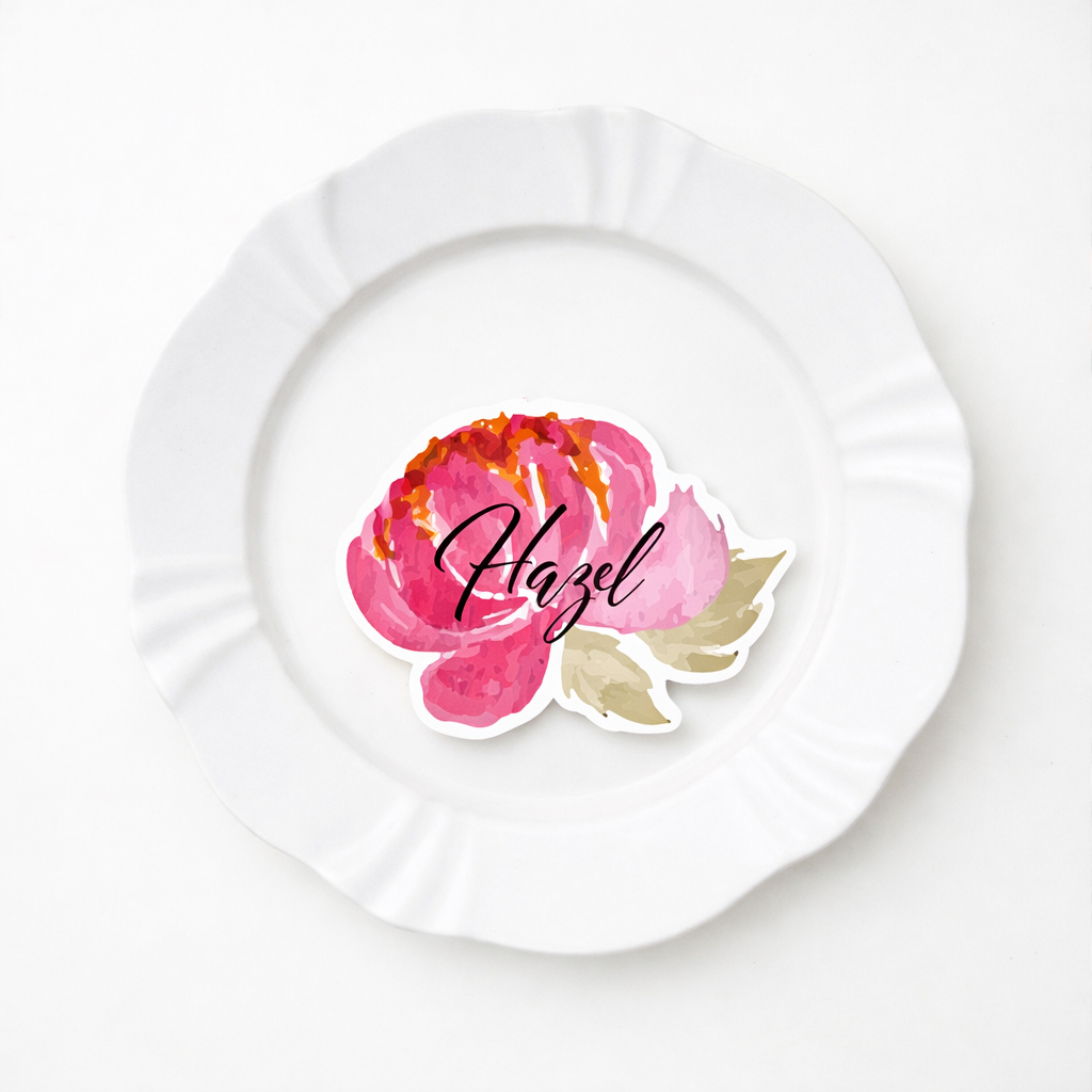 Personalized Wedding Place Cards | Semi-Custom Print | Signature Design 17