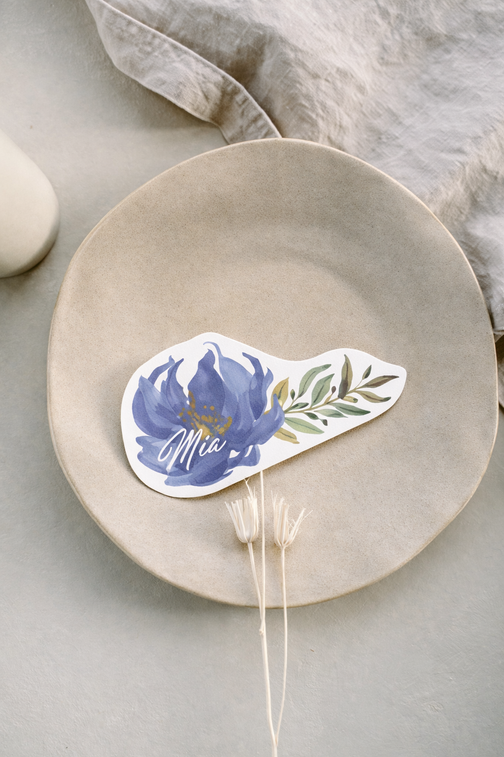 Personalized Wedding Place Cards | Semi-Custom Print | Signature Design 1