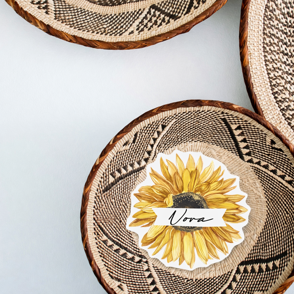 Personalized Wedding Place Cards | Semi-Custom Print | Signature Design 21