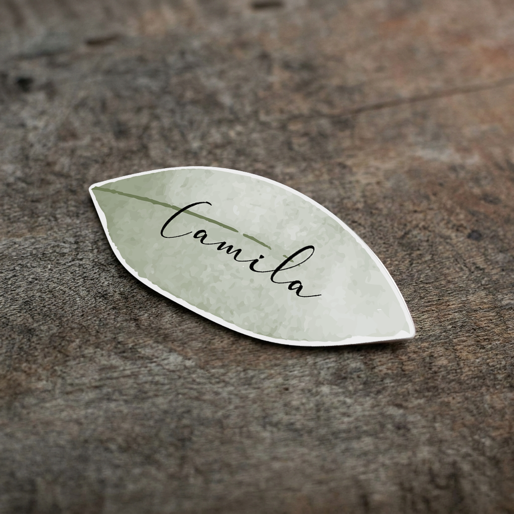 Personalized Wedding Place Cards | Semi-Custom Print | Signature Design 73
