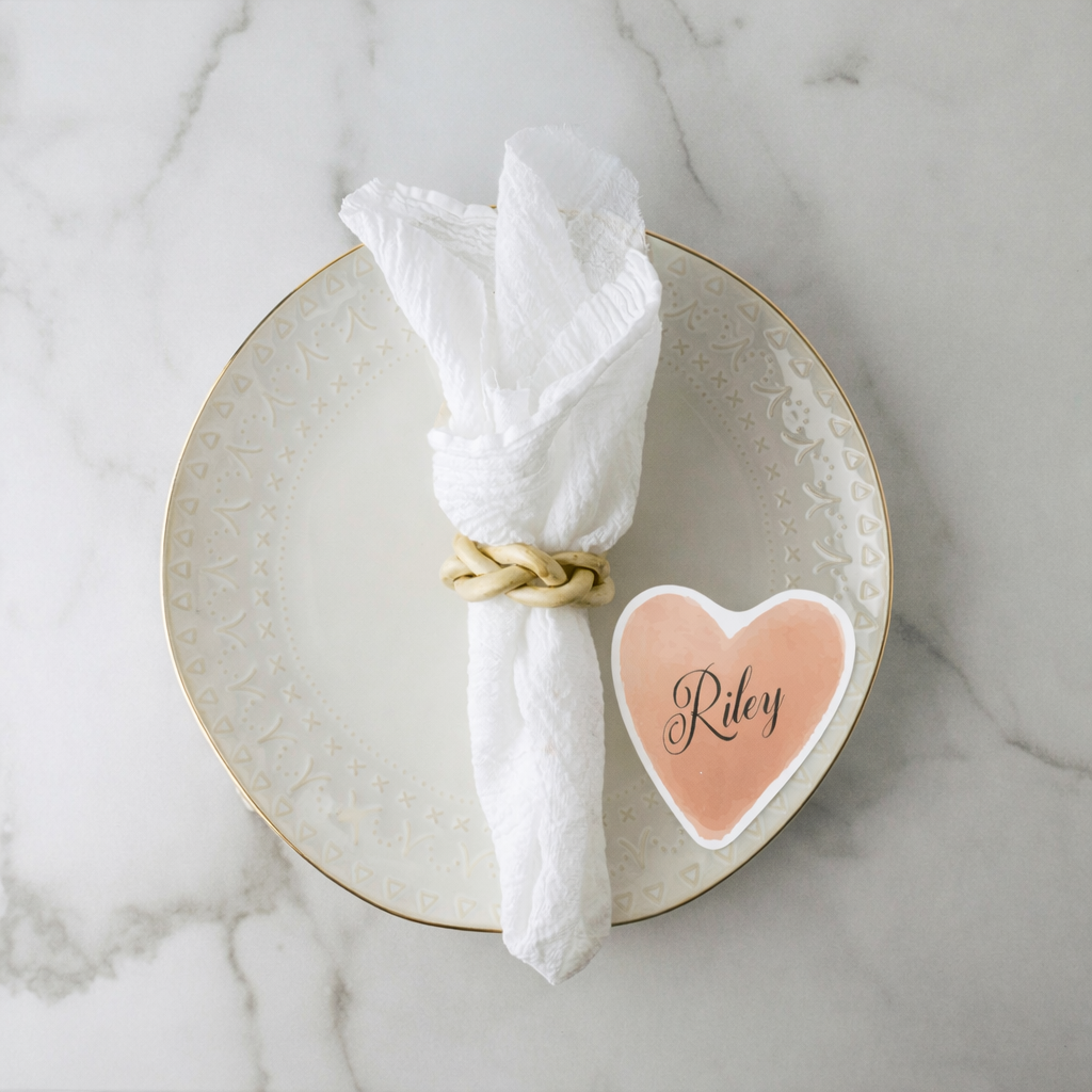 Personalized Wedding Place Cards | Semi-Custom Print | Signature Design 27