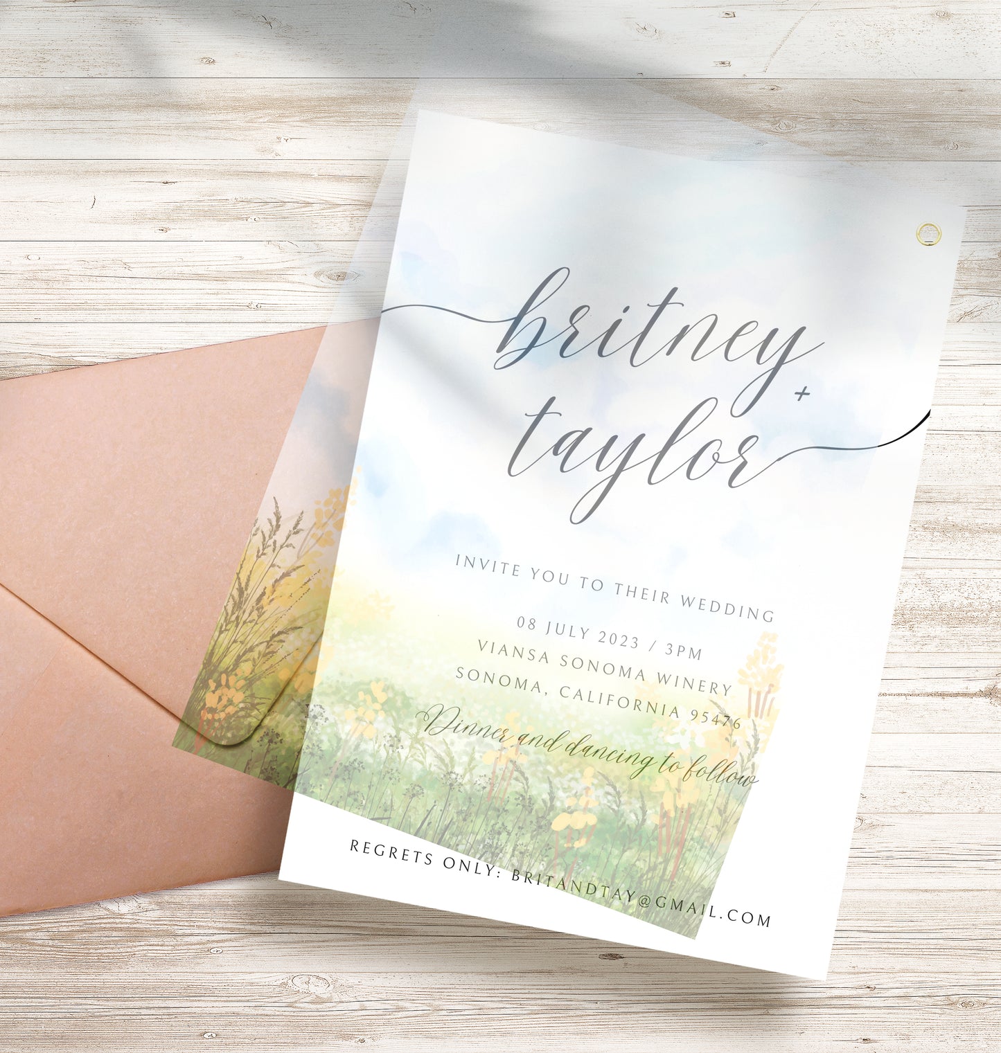 Free Garden-Inspired Vellum Overlay Template | Print-and-Cut PNG & Printable PDF - Design 2
