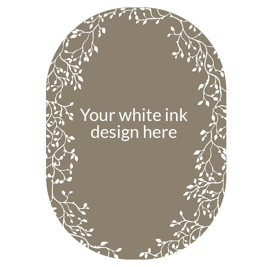 Personalized Wedding Table Numbers | Semi-Custom White Ink Print | Signature Design 3