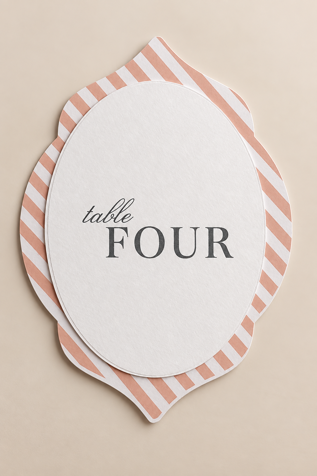 Layered Wedding Table Number PNG Templates | Set of 2 Print and Cut 5x7 Table Numbers - Isabel Collection