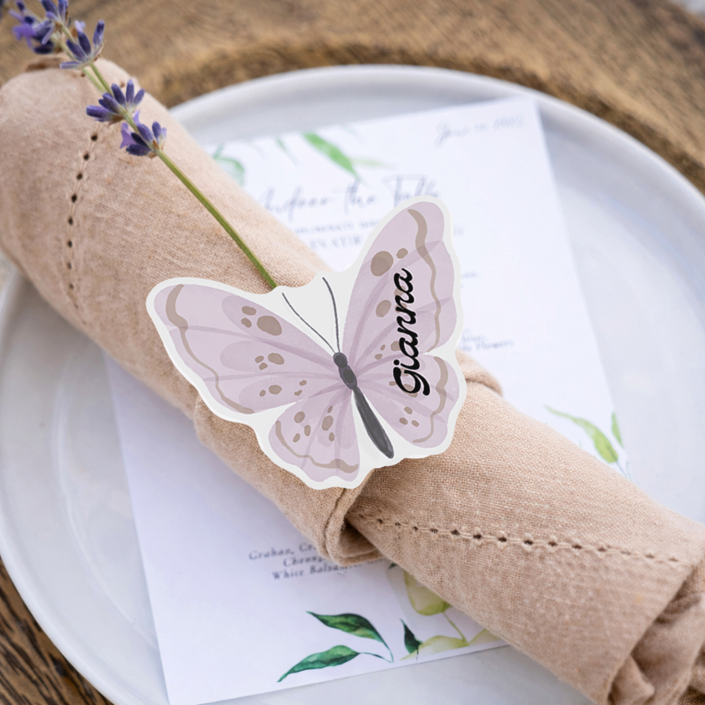 Personalized Wedding Place Cards | Semi-Custom Print | Signature Design 32