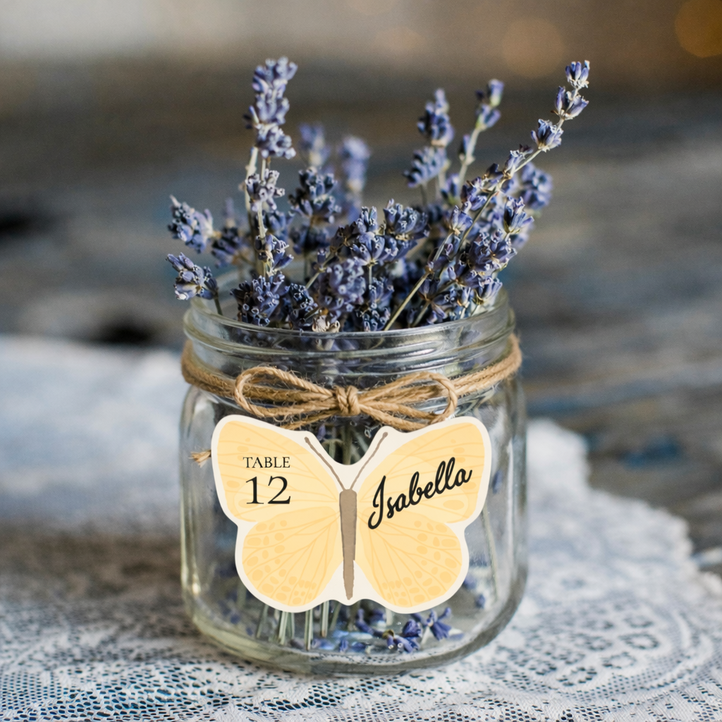Personalized Wedding Place Cards | Semi-Custom Print | Signature Design 35