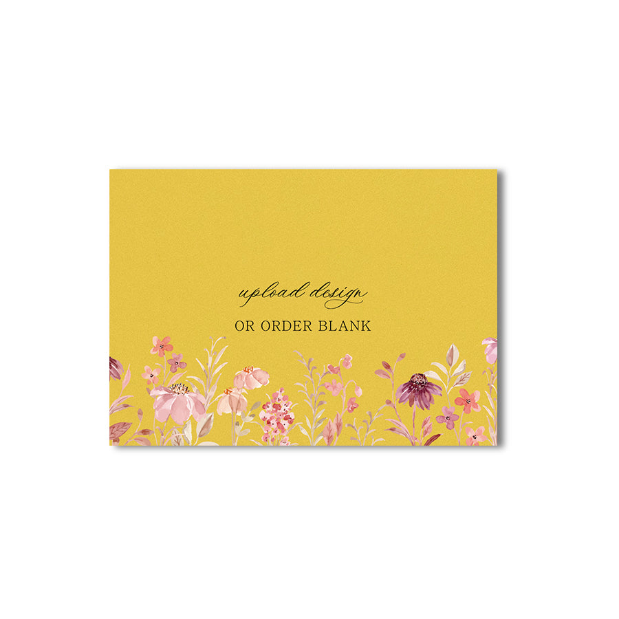 Custom Wedding Prints on Rectangle Cardstock