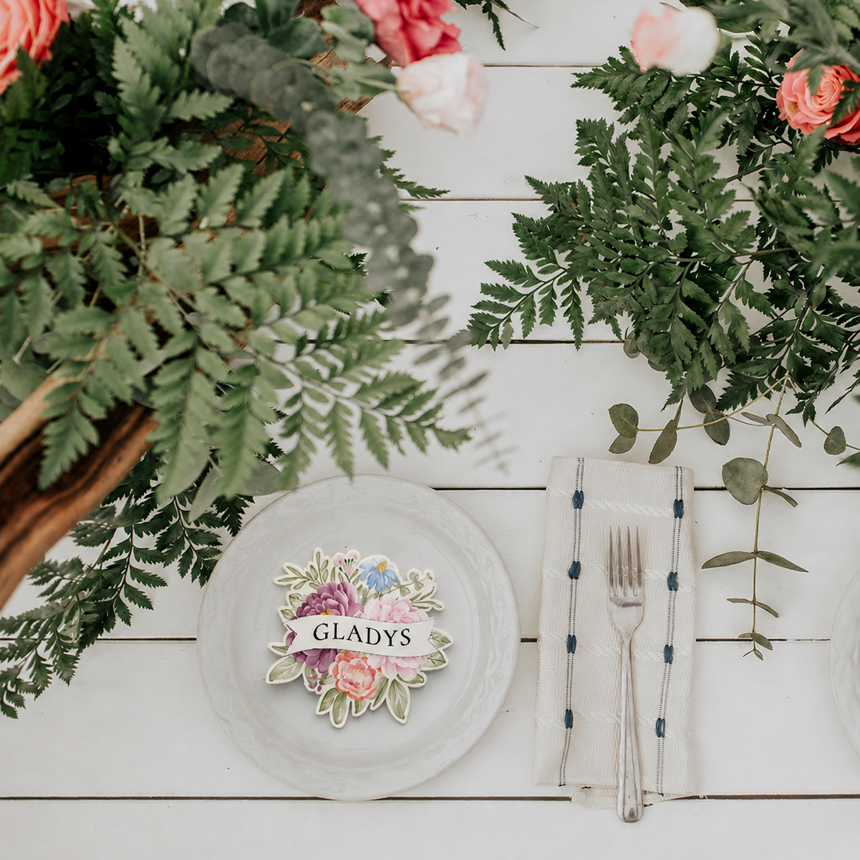 Personalized Wedding Place Cards | Semi-Custom Print | Signature Design 53