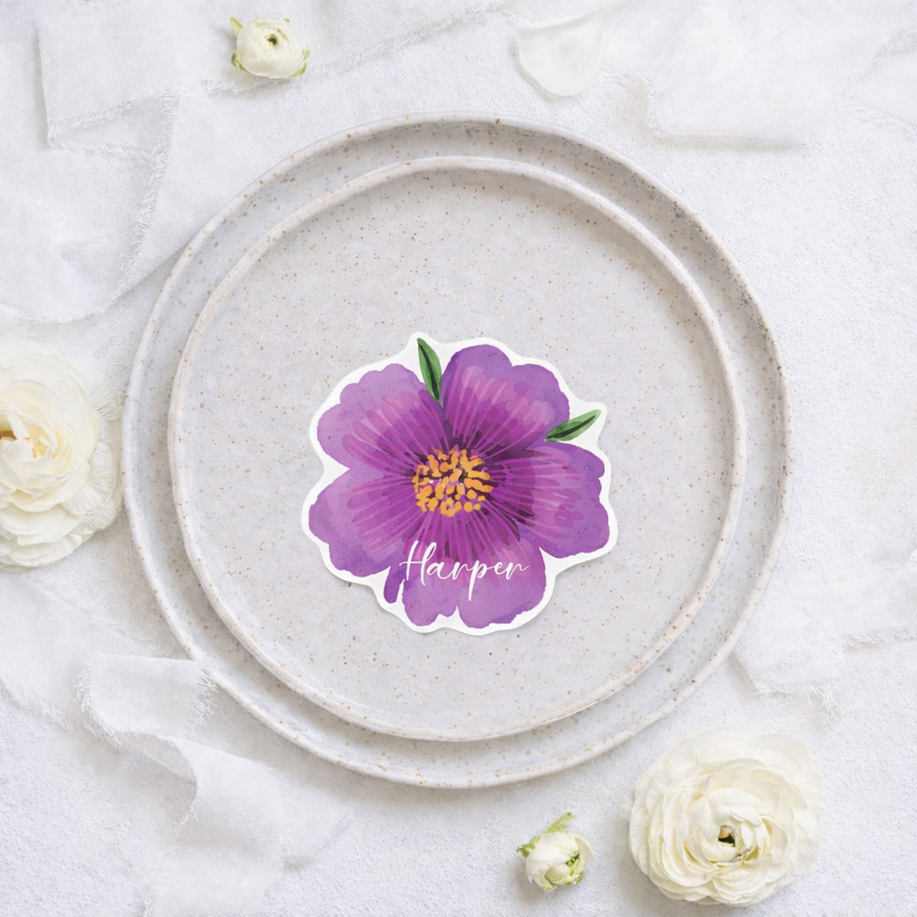 Personalized Wedding Place Cards | Semi-Custom Print | Signature Design 44