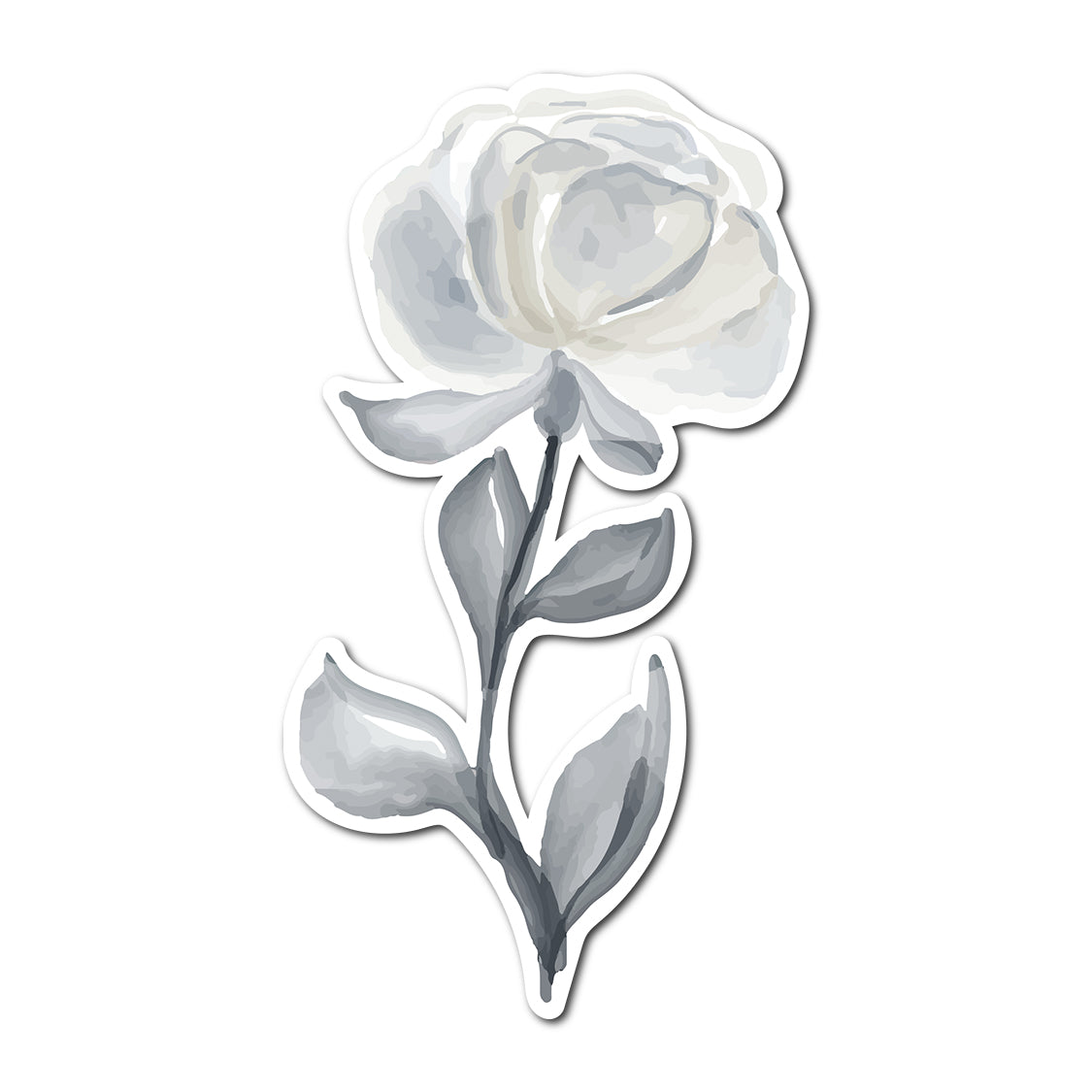 Free Watercolor Floral Place Card Accent PNG | Print-and-Cut Wedding Template - Design 45