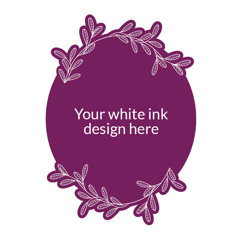 Personalized Wedding Table Numbers | Semi-Custom White Ink Print | Signature Design 5