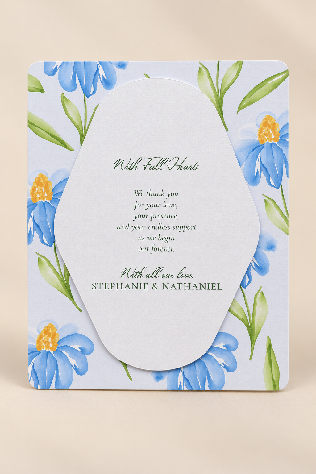 Set of 2 Watercolor Floral Layered Wedding Signage PNG Templates | Print and Cut Wedding Signs - Chloe Collection