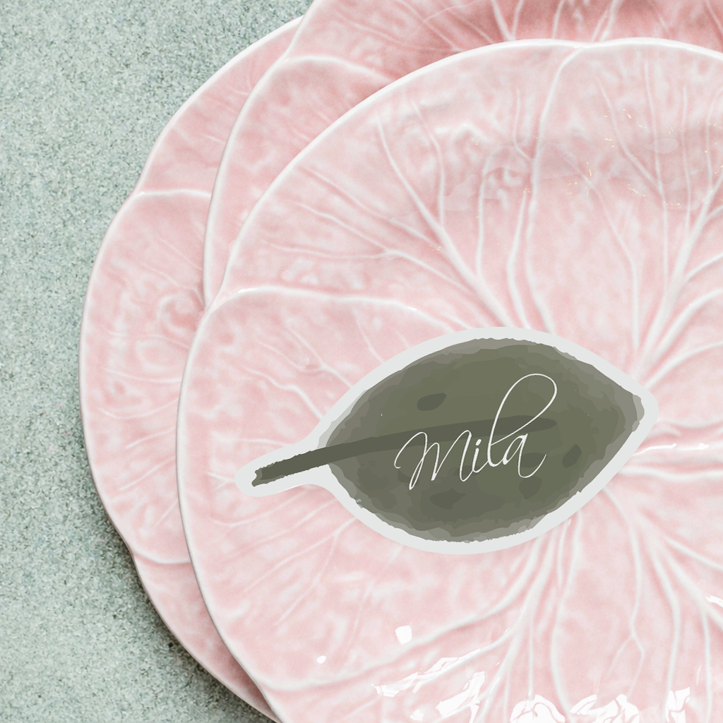 Personalized Wedding Place Cards | Semi-Custom Print | Signature Design 50