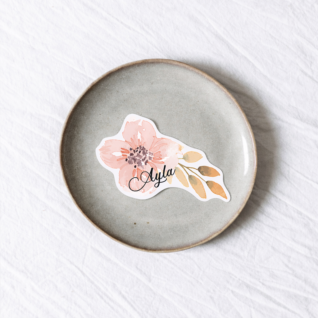 Personalized Wedding Place Cards | Semi-Custom Print | Signature Design 5