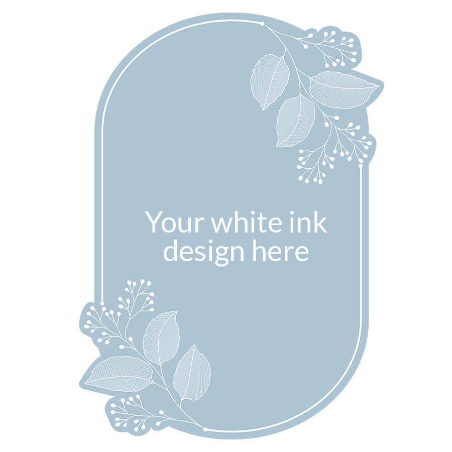 Personalized Wedding Table Numbers | Semi-Custom White Ink Print | Signature Design 7