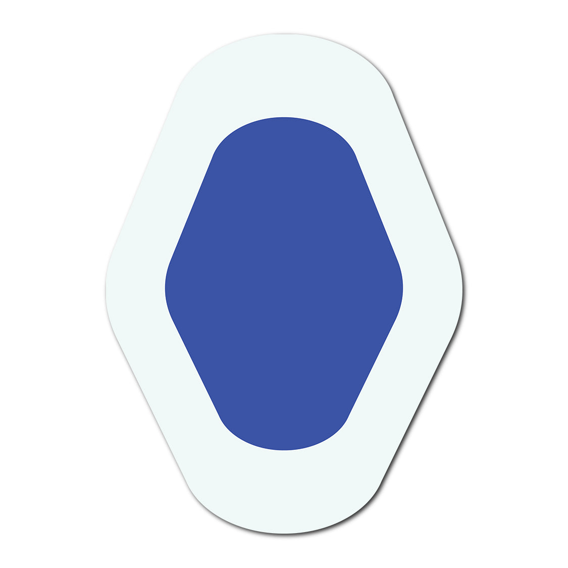 Double Layer Wedding Stationery | SVG Template - Shape 12