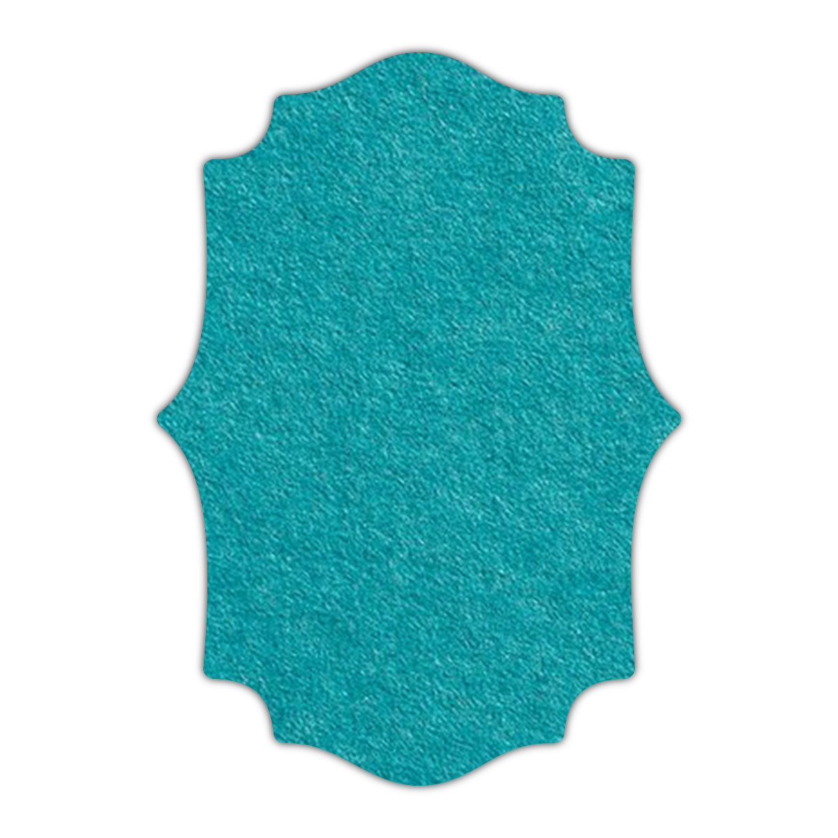 CMYK Print on Aqua Blue Cardstock | Shape P10 | 11" x 17"