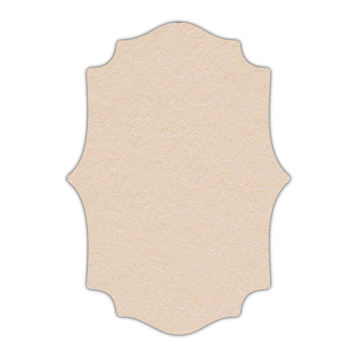 CMYK Print on Biscuit Cardstock | Shape P10 | 2.5" x 3.5"