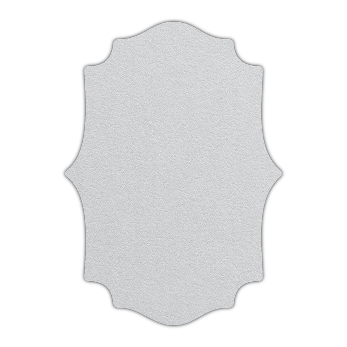 CMYK Print on Bright White Cardstock | Shape P10 | 5" x 8"