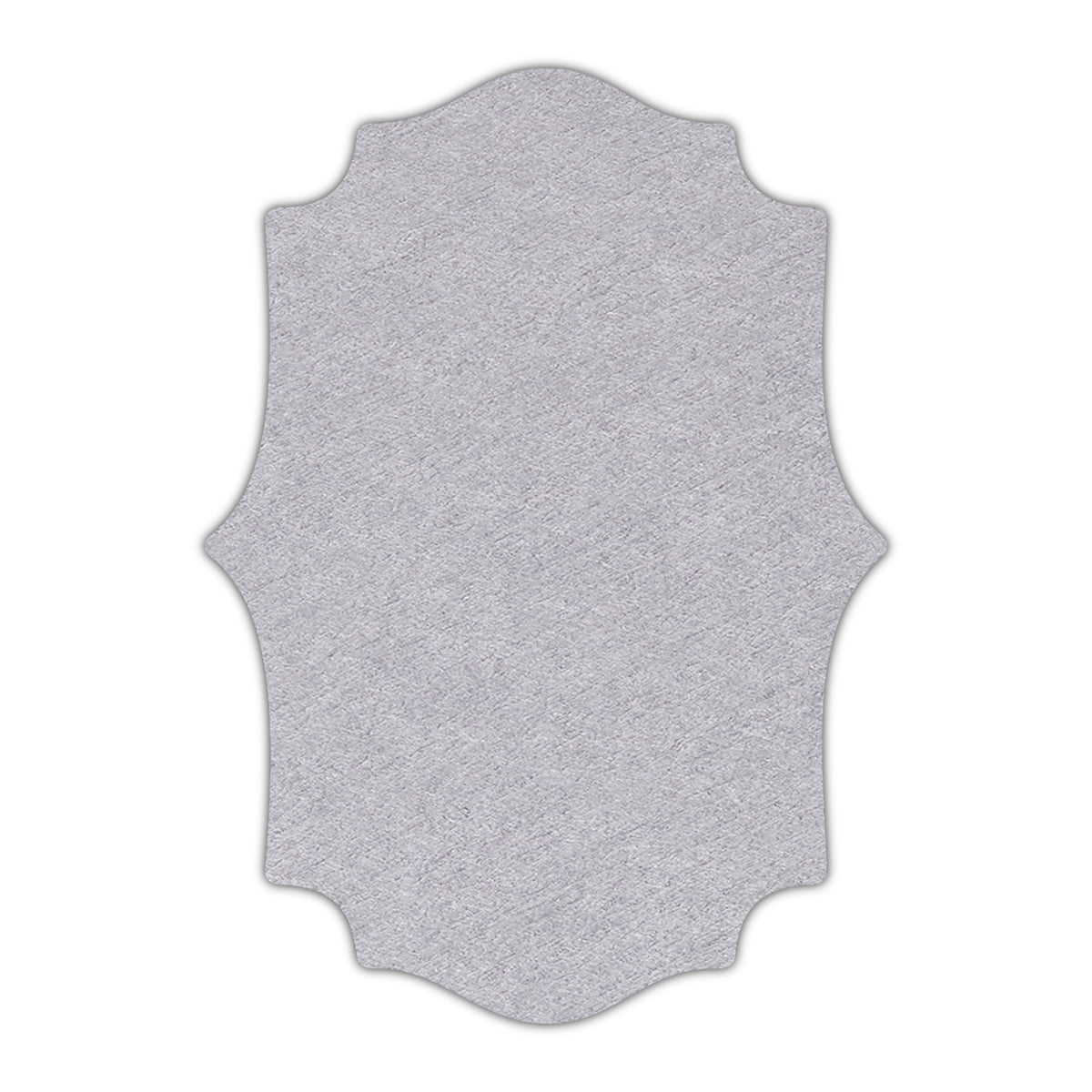 CMYK Print on Cool Grey Cardstock | Shape P10 | 11" x 14"