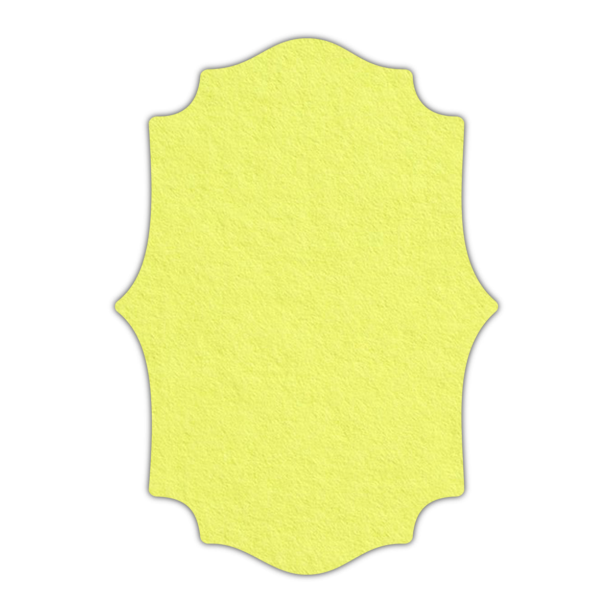 CMYK Print on Key Lime Cardstock | Shape P10 | 11" x 17"