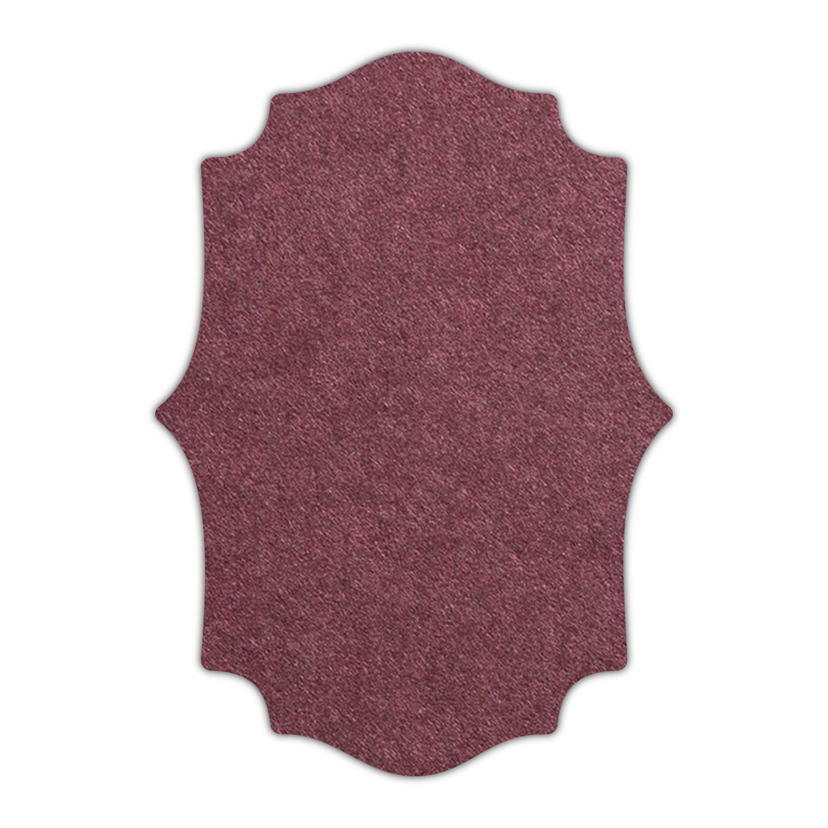 CMYK Print on Merlot Cardstock | Shape P10 | 11" x 17"