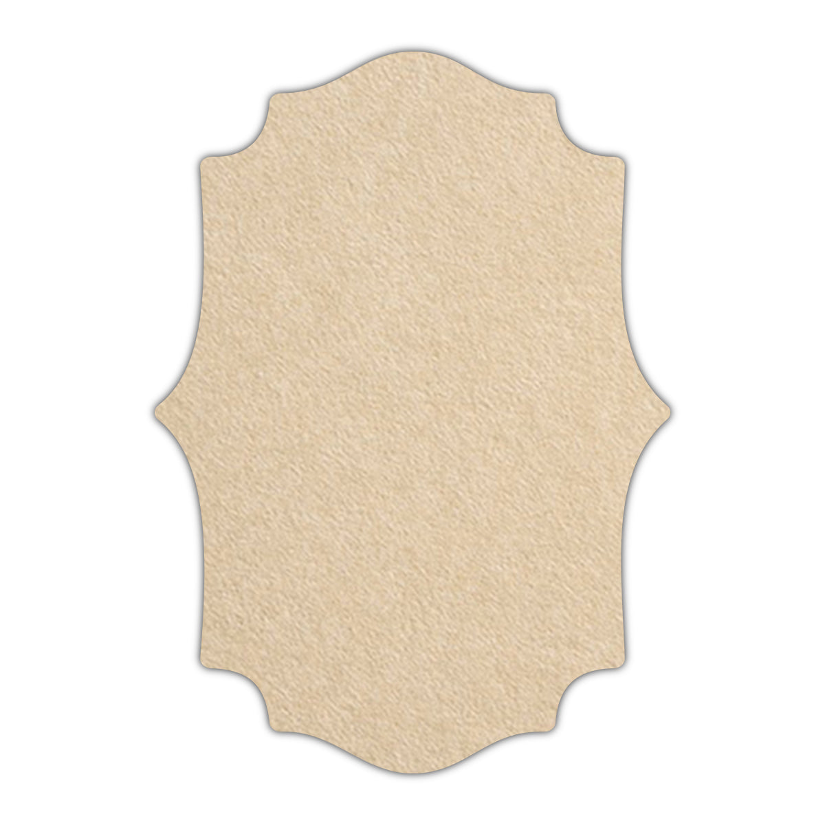 CMYK Print on Wheat Cardstock | Shape P10 | 8.5" x 11"