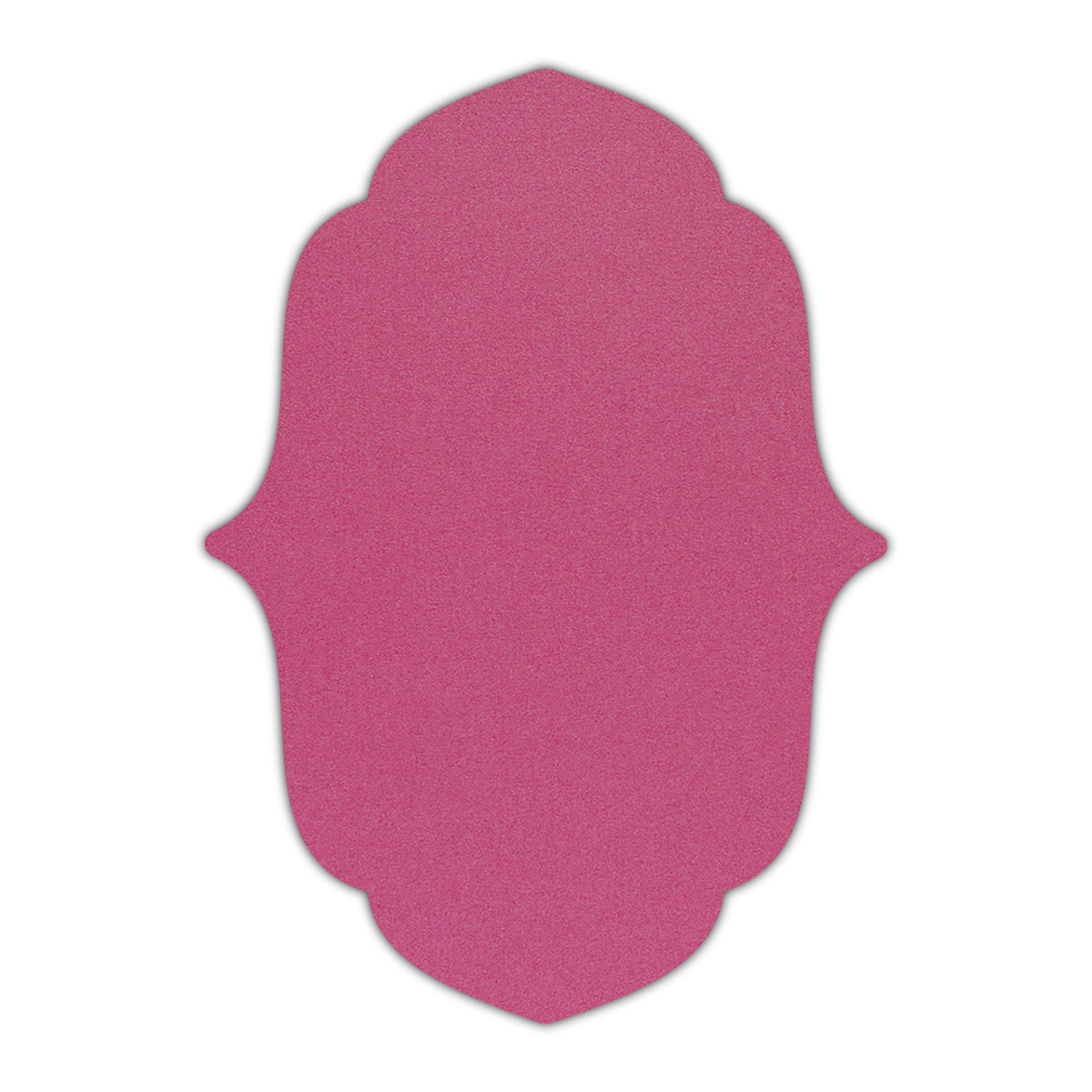 CMYK Print on Shimmer Azalea Cardstock | Shape P11 | 3" x 5"