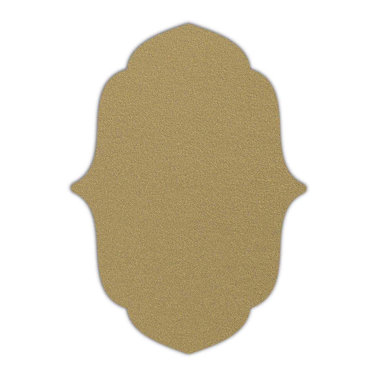 CMYK Print on Shimmer Gold Leaf Cardstock | Shape P11 | 11" x 14"