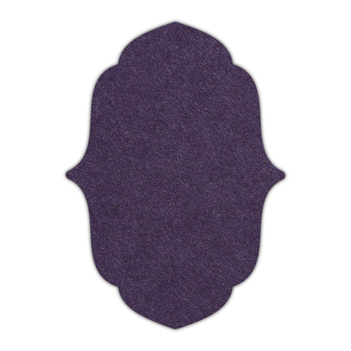 CMYK Print on Grape Cardstock | Shape P11 | 2" x 3.5"