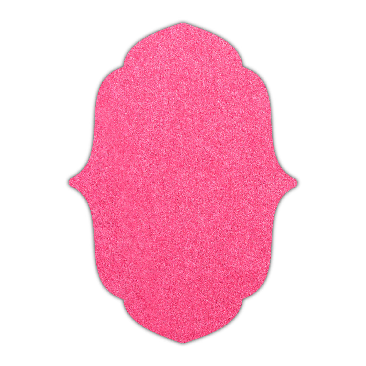 CMYK Print on Hot Pink Cardstock | Shape P11 | 8" x 10"