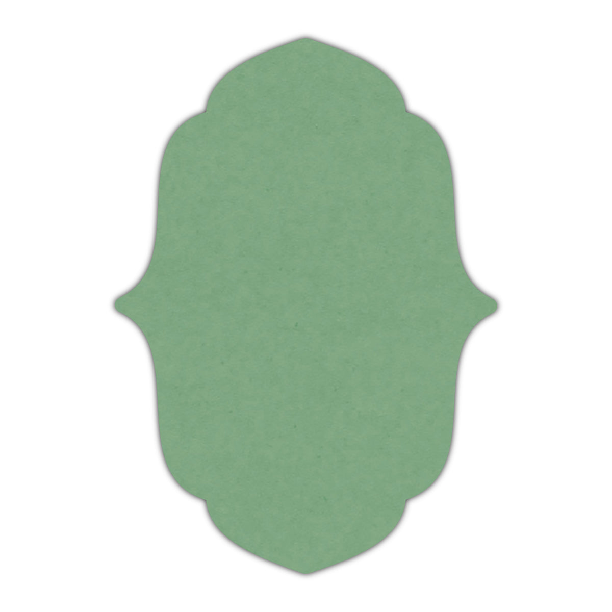 CMYK Print on Matcha Tea Cardstock | Shape P11 | 11" x 14"