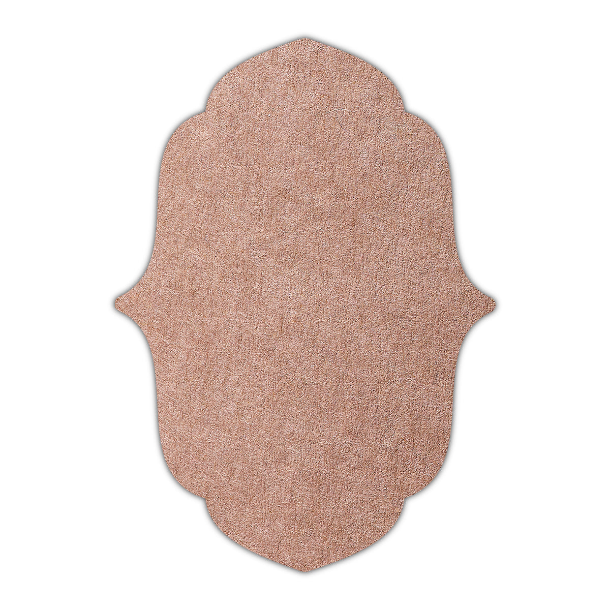 CMYK Print on Nubuck Brown Cardstock | Shape P11 | 3" x 5"
