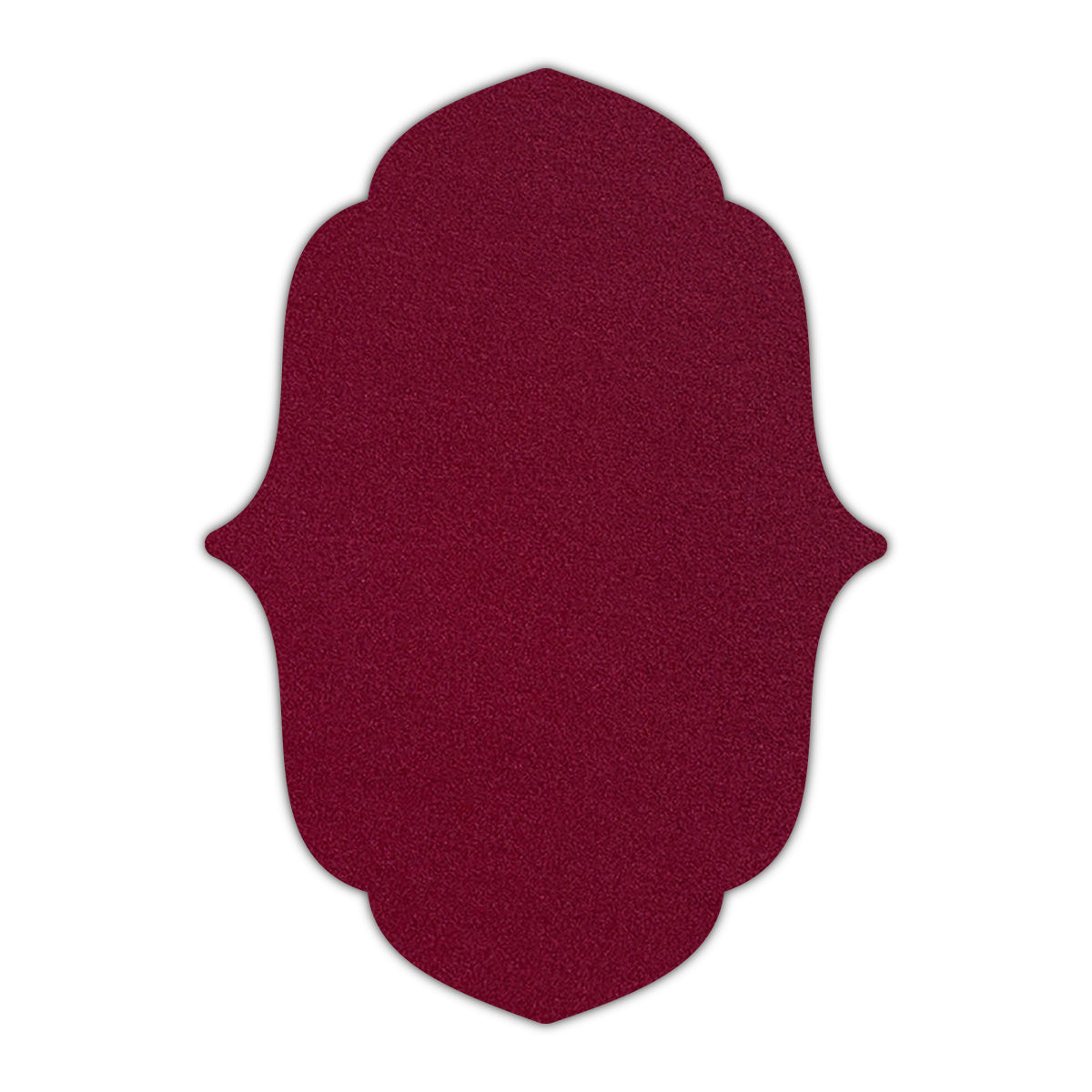 CMYK Print on Shimmer Red Lacquer Cardstock | Shape P11 | 12" x 18"