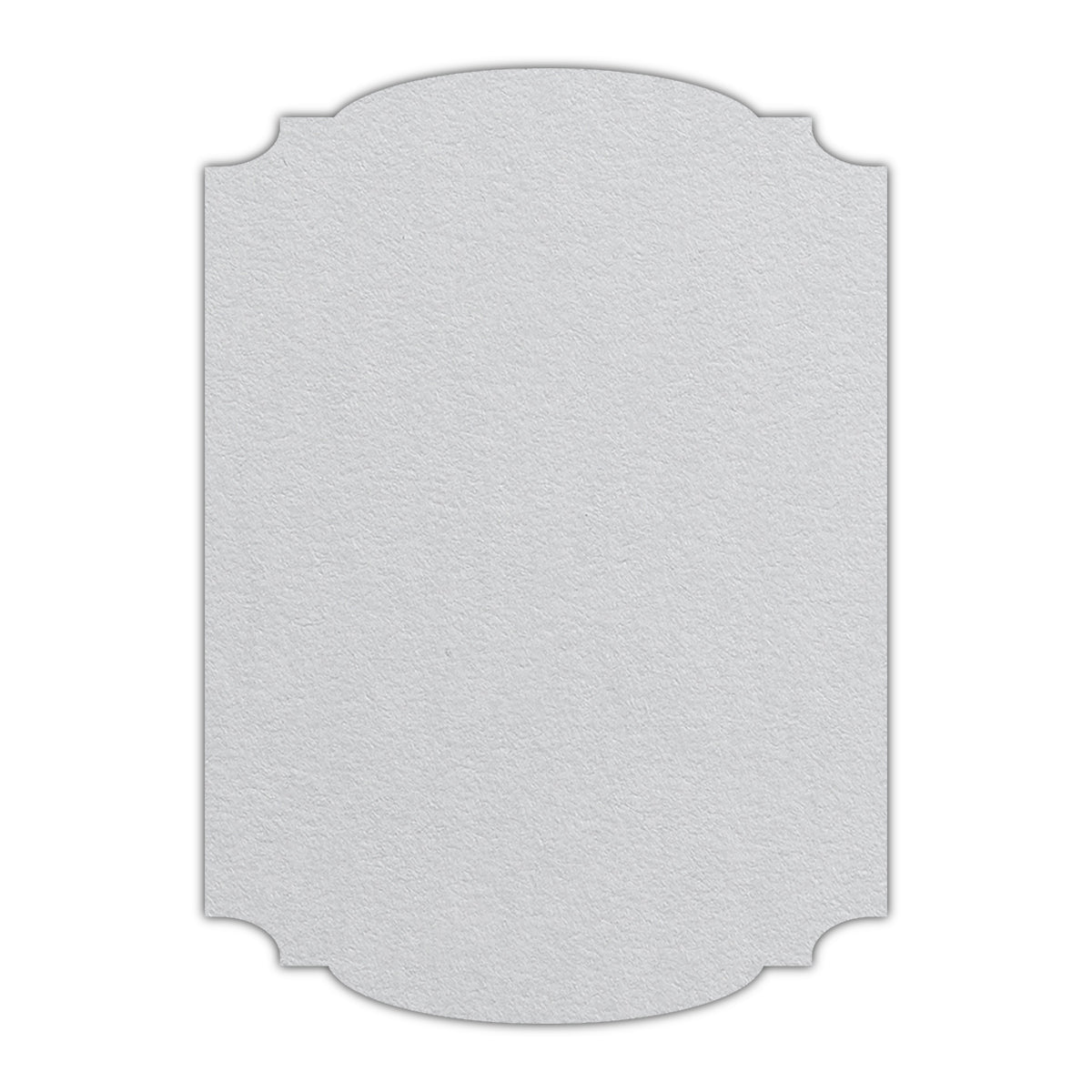 CMYK Print on Bright White Cardstock | Shape P12 | 4.25" x 5.5"