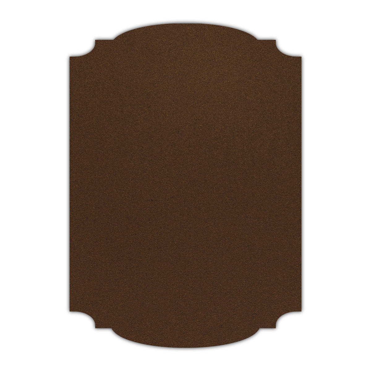 CMYK Print on Shimmer Bronze Cardstock | Shape P12 | 8.5" x 11"