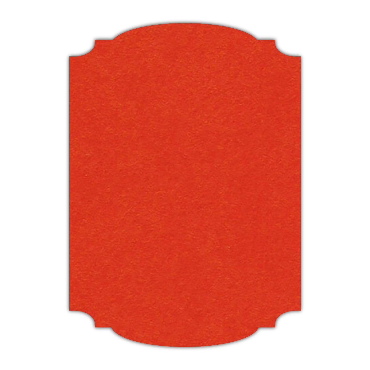 CMYK Print on Chili Pepper Cardstock | Shape P12 | 12" x 18"
