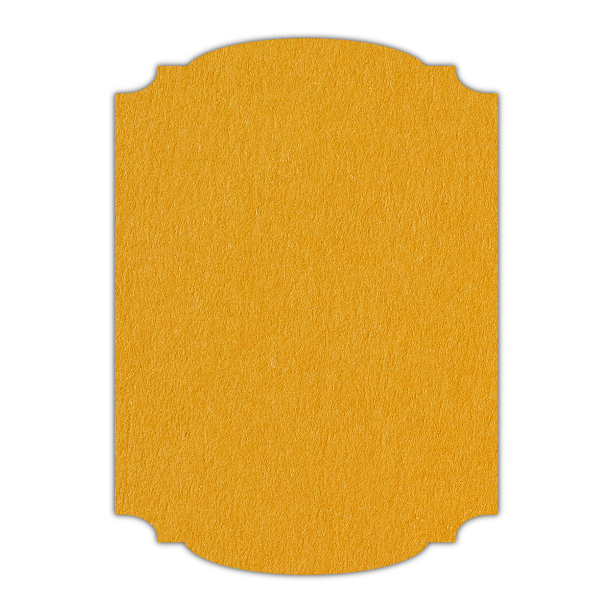 CMYK Print on Citrine Cardstock | Shape P12 | 5" x 7"