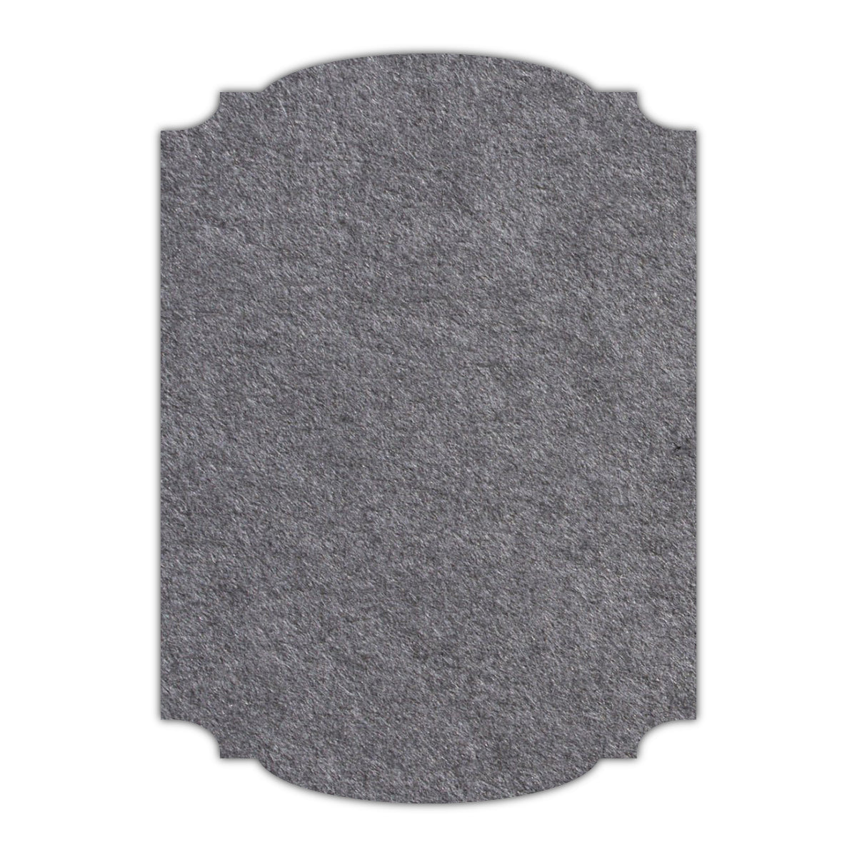 CMYK Print on Cobblestone Gray Cardstock | Shape P12 | 4.25" x 5.5"