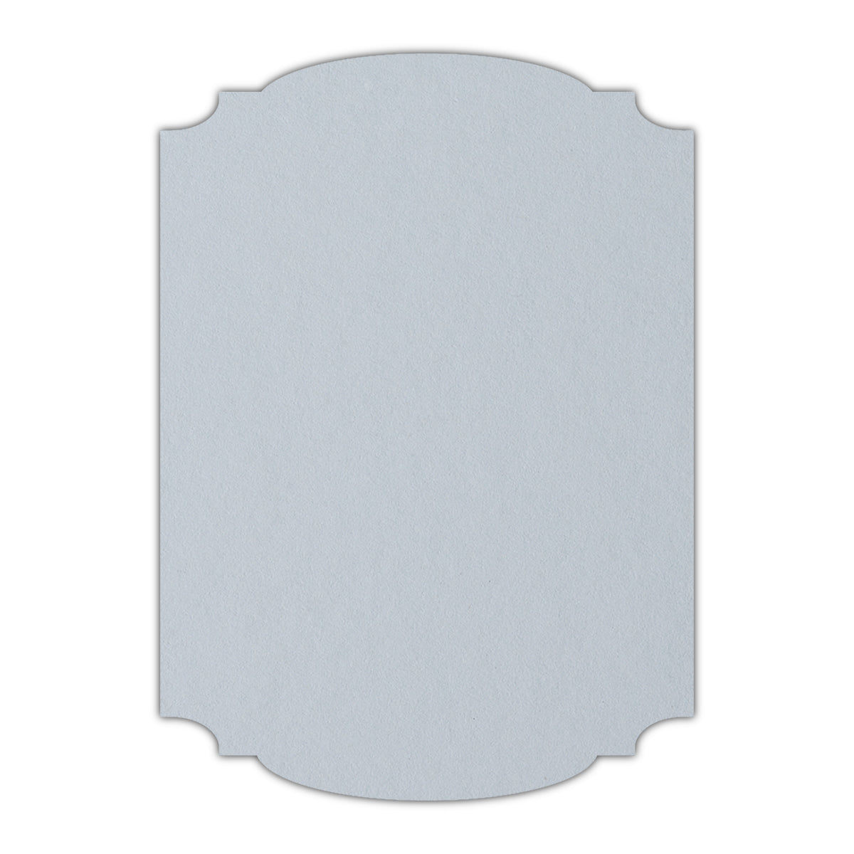 CMYK Print on Cool Blue Cardstock | Shape P12 | 12" x 18"