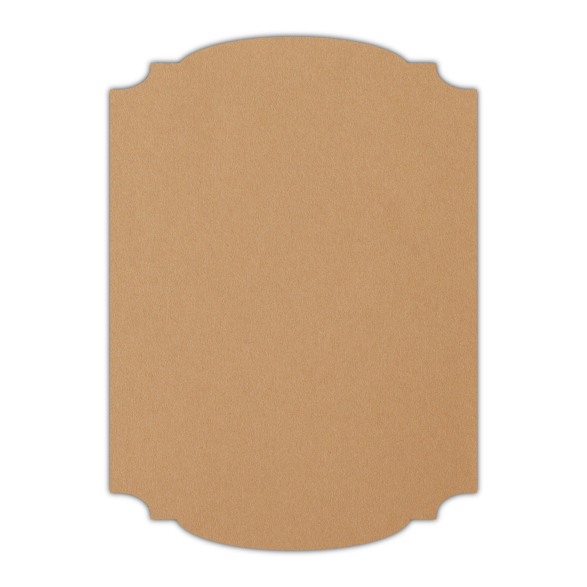 CMYK Print on Harvest Cardstock | Shape P12 | 2.5" x 3.5"