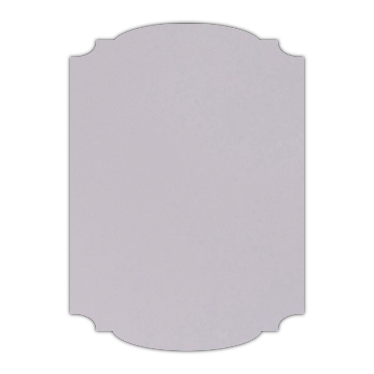 CMYK Print on Shimmer Kunzite Cardstock | Shape P12 | 5" x 7"