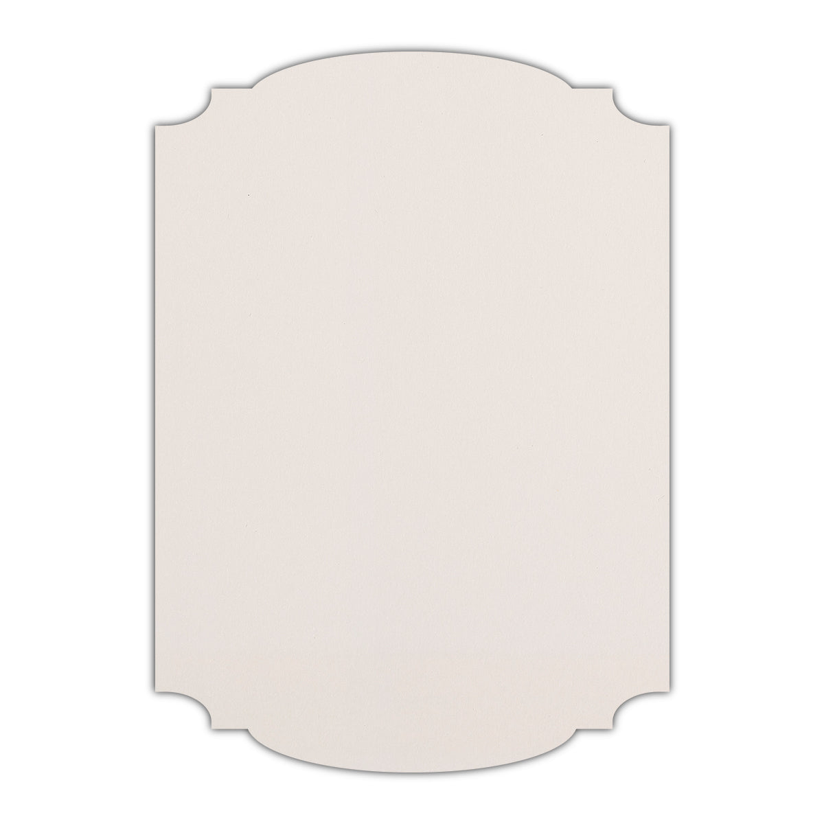 CMYK Print on Natural Cardstock | Shape P12 | 5.5" x 8.5"