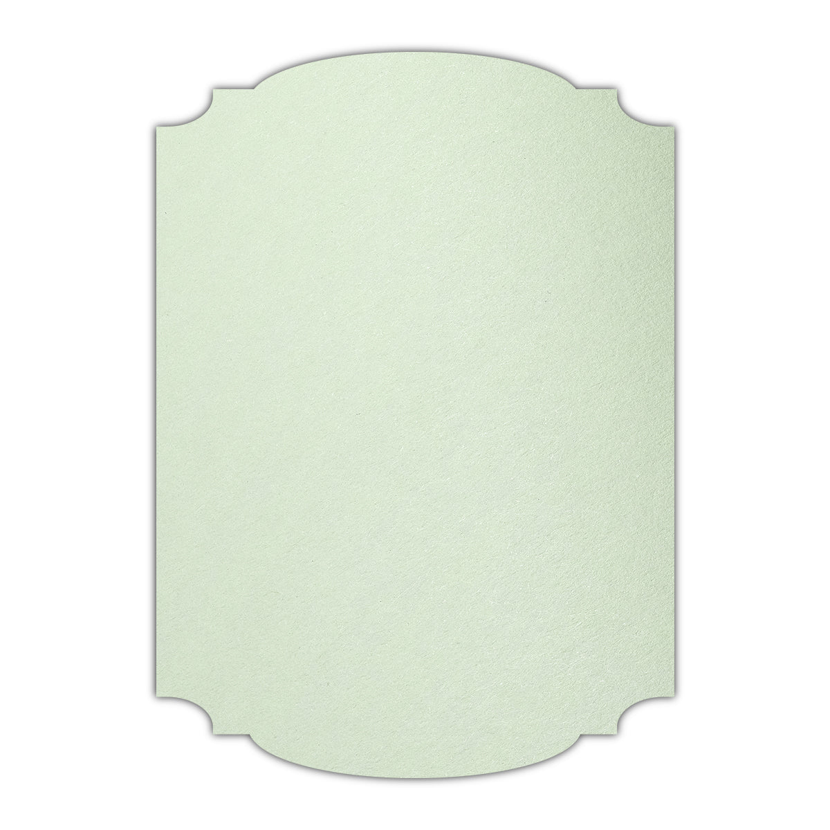 CMYK Print on Pistachio Cardstock | Shape P12 | 11" x 17"