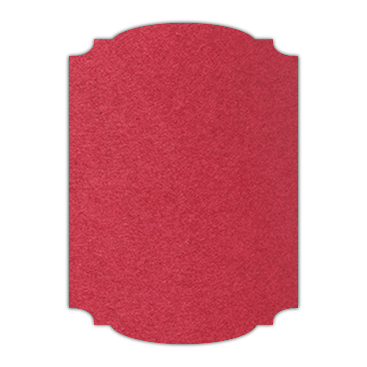 CMYK Print on Scarlet Cardstock | Shape P12 | 11" x 14"